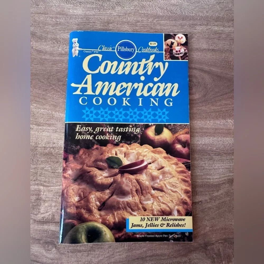 Pillsbury Classic #92 Country American Cooking 1988 Cookbook